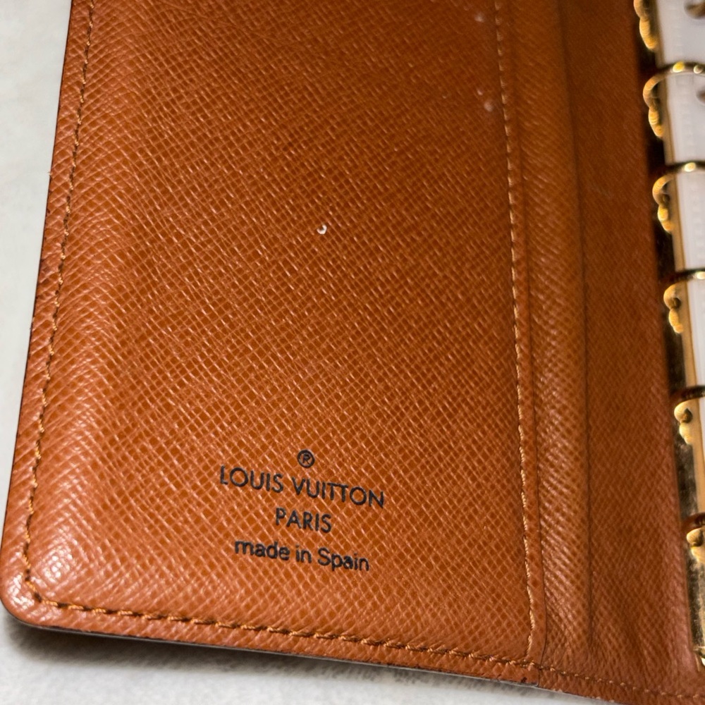 Louis Vuitton Monogram Canvas Journal/Organizer in Brown *Damaged* - Picture 5 of 8